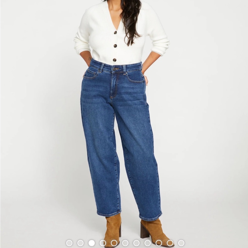 Universal Standard Lou Barrel Leg Jeans